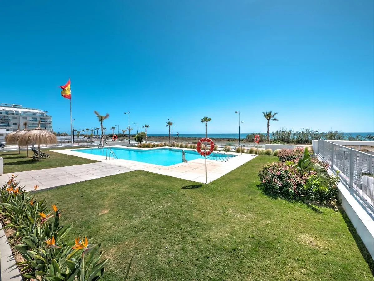 New Beach Front Apartment With Large Balcony Torrox