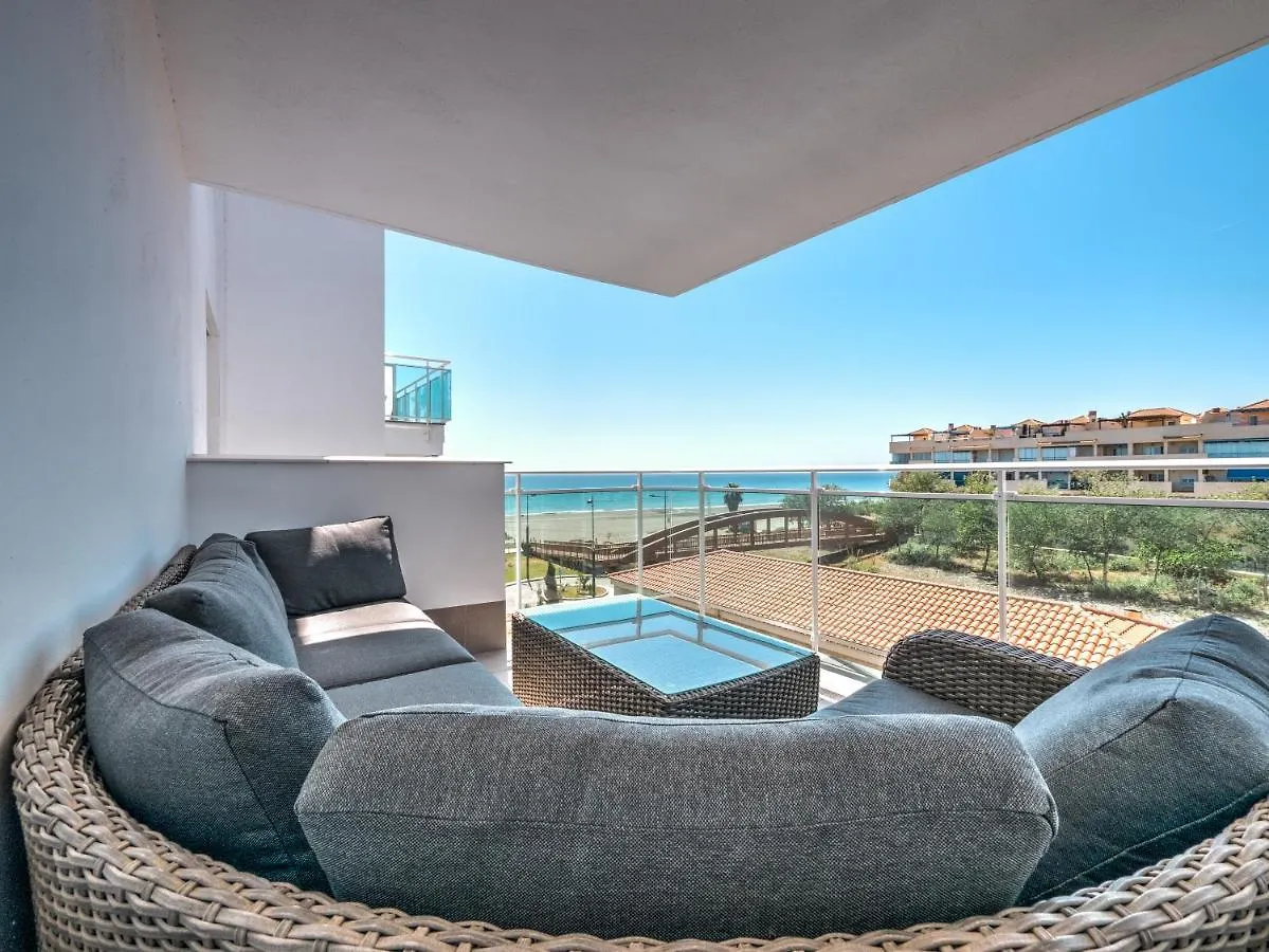 New Beach Front Apartment With Large Balcony Torrox