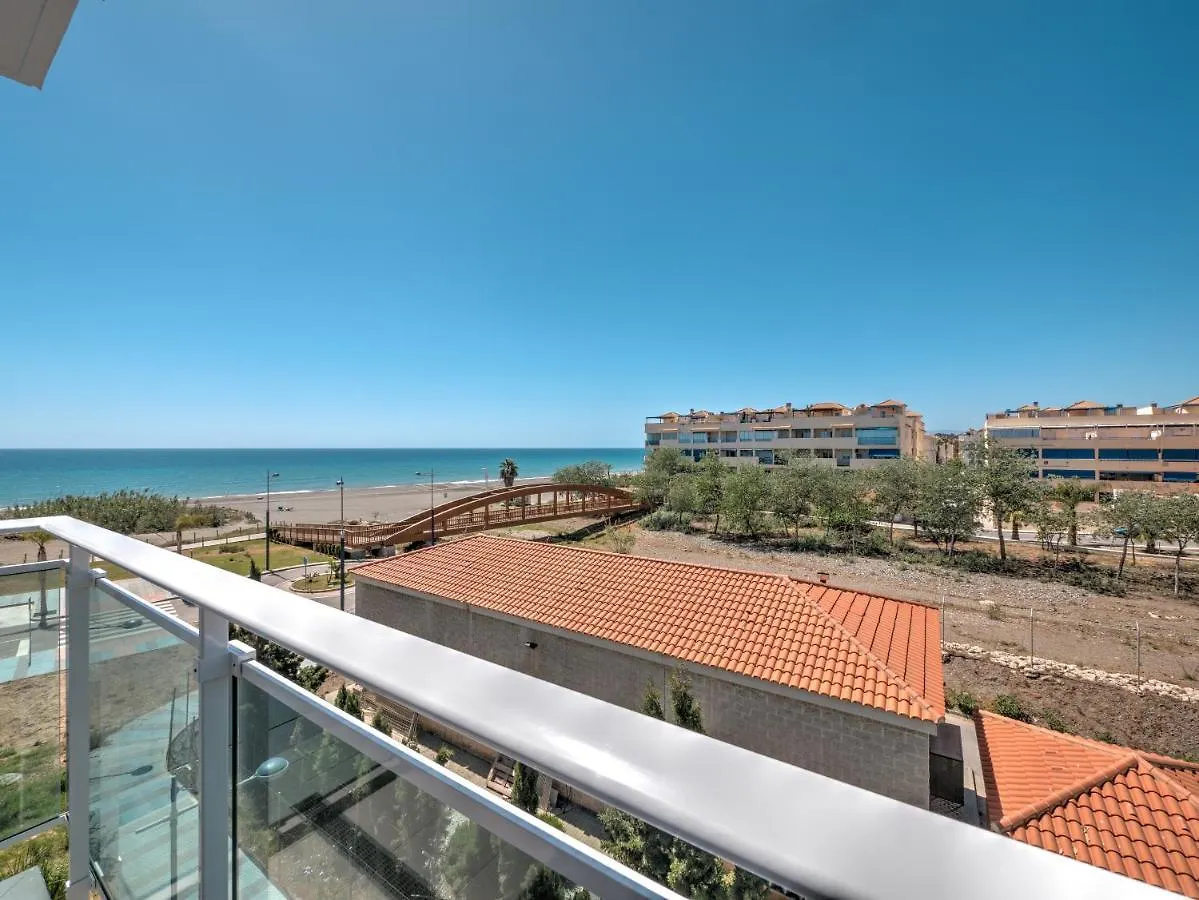 New Beach Front Apartment With Large Balcony Torrox 0*,