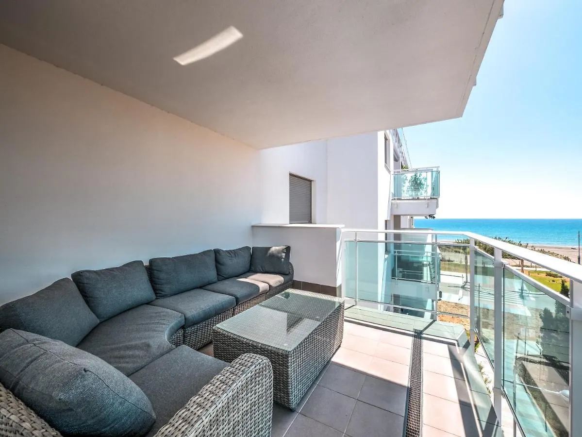 New Beach Front Apartment With Large Balcony Torrox