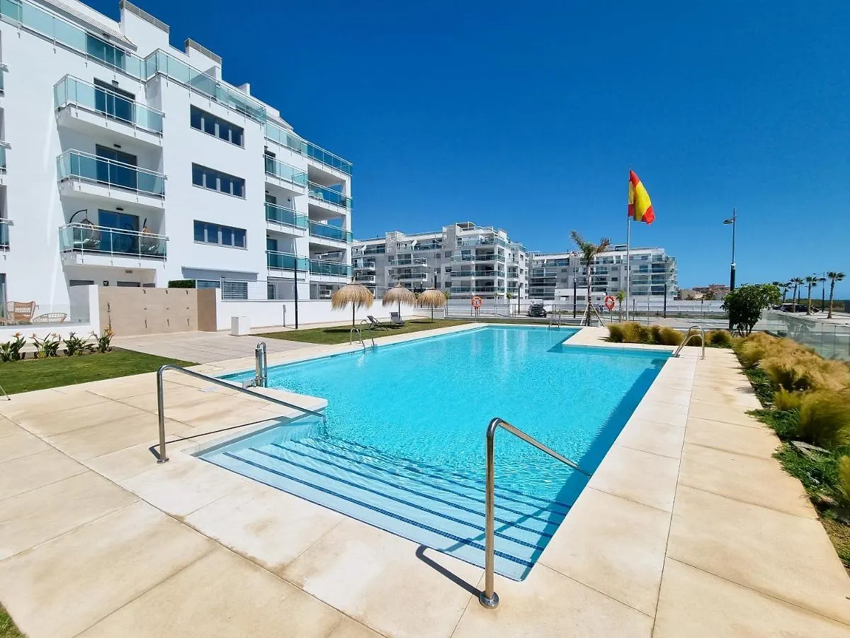 New Beach Front Apartment With Large Balcony Torrox