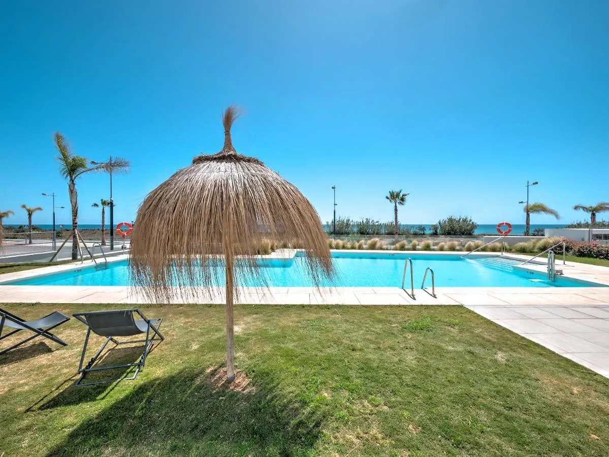 New Beach Front Apartment With Large Balcony Torrox